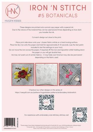 Botanicals Iron N Stitch