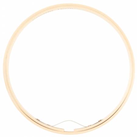 One Touch Wood Embroidery Round Hoop 6in