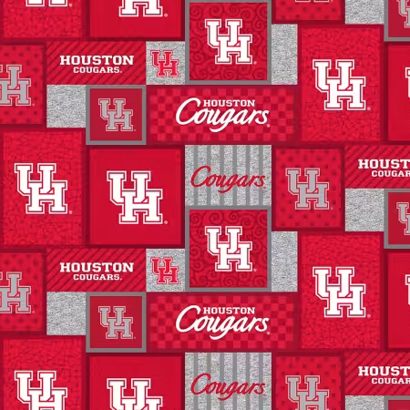 NCAA-Houston Cougars College Patch Fleece