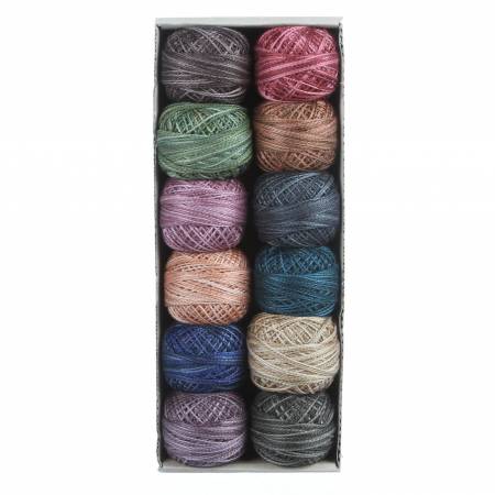 Valdani Pearl Cotton Ball Size 5 46yd 12 Colors Heirloom