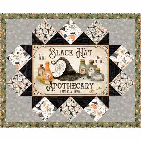 Hocus Pocus - Welcome Sign - Quilt Top