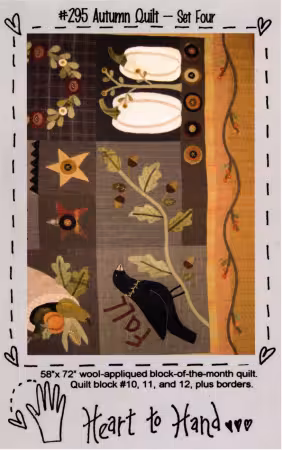 Autumn Quilt Block of the Month Blocks 10,11,12 and Borders