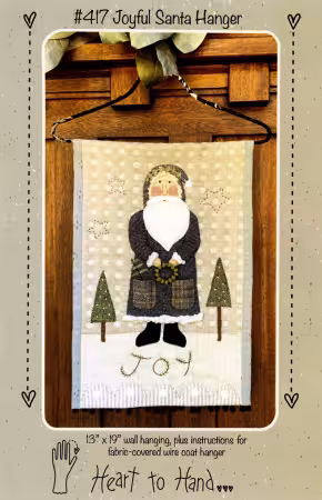 Joyful Santa Hanger