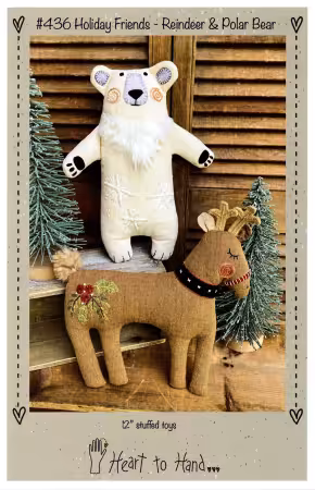 Holiday Friends Reindeer & Polar Bear