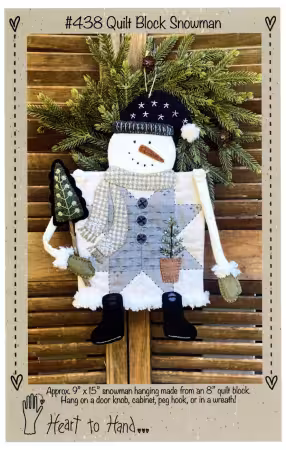 Quilt Block Snowman