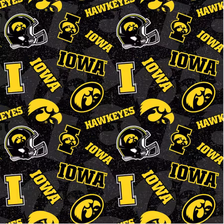NCAA Iowa Tone on Tone Cotton