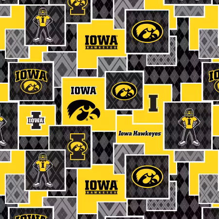 Iowa Argyle Boxes-Cotton