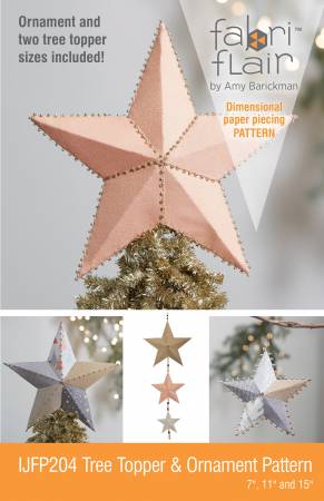 Tree Topper & Ornament Fabriflair Pattern