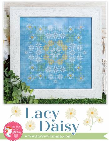 Lacy Daisy Cross Stitch Pattern