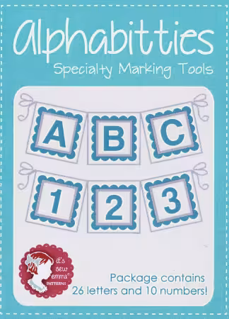 Blue Alphabitties Specialty Marking Tools