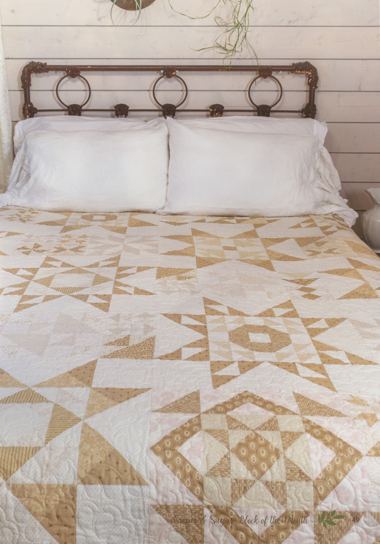 Cream & Sugar Block Of The Month By Sitar, Edyta