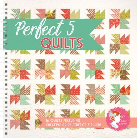 Ceasnitis 5 In 1 Quilting Rulers Acrylic Square Quilt Cutting