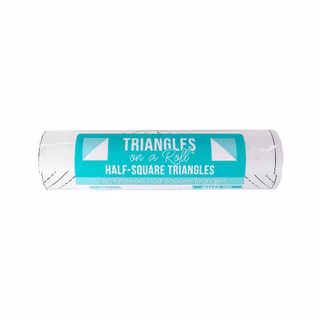 Triangles on a Roll 2-1/2in Half Square 50ft Roll