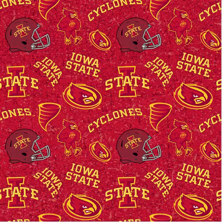 NCAA Iowas State Tone on Tone Cotton