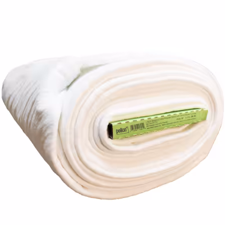 80/20 Bleached Cotton/Polyester Batting 96in x 9yd w/Scrim