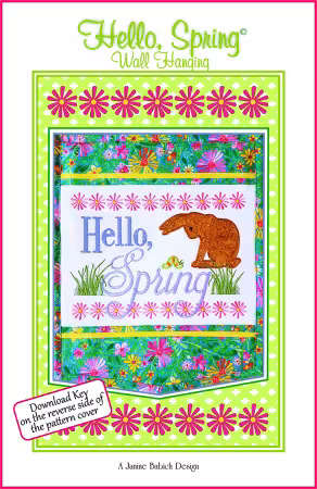 Hello Spring Wall Hanging