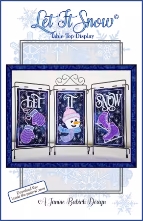 Let It Snow Table Top Display