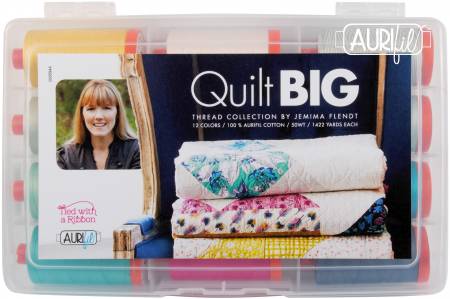 Quilt Big Thread Collection by Jemima Flendt 50wt 12 Large Spools