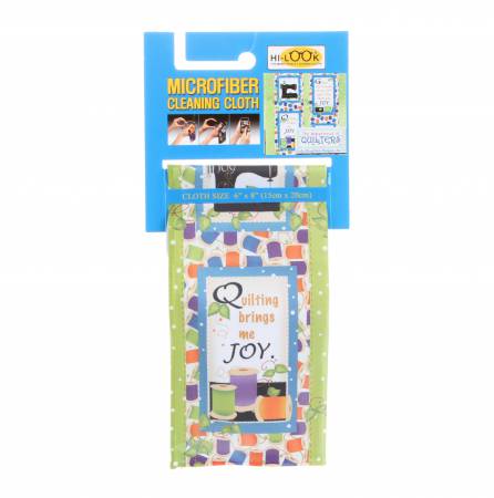 Quilting Brings Me Joy Microfiber Cleaning Cloth