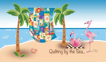 Quilting by the Sea Gift Magnet