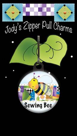 Zipper Charm Sewing Bee