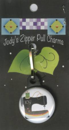 Sew Machine Zipper Charm