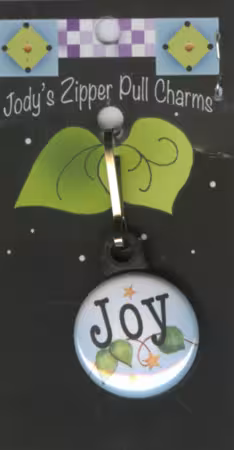 Joy Zipper Charm