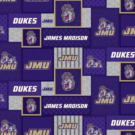 NCAA-James Madison Dukes College Patch Fleece