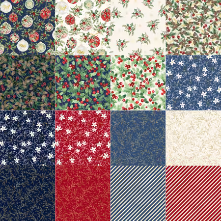 2-1/2in Strips, Joyful, 40pcs/bundle
