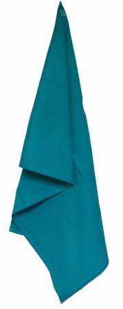 Plain Weave Solid Teal Tea Towel