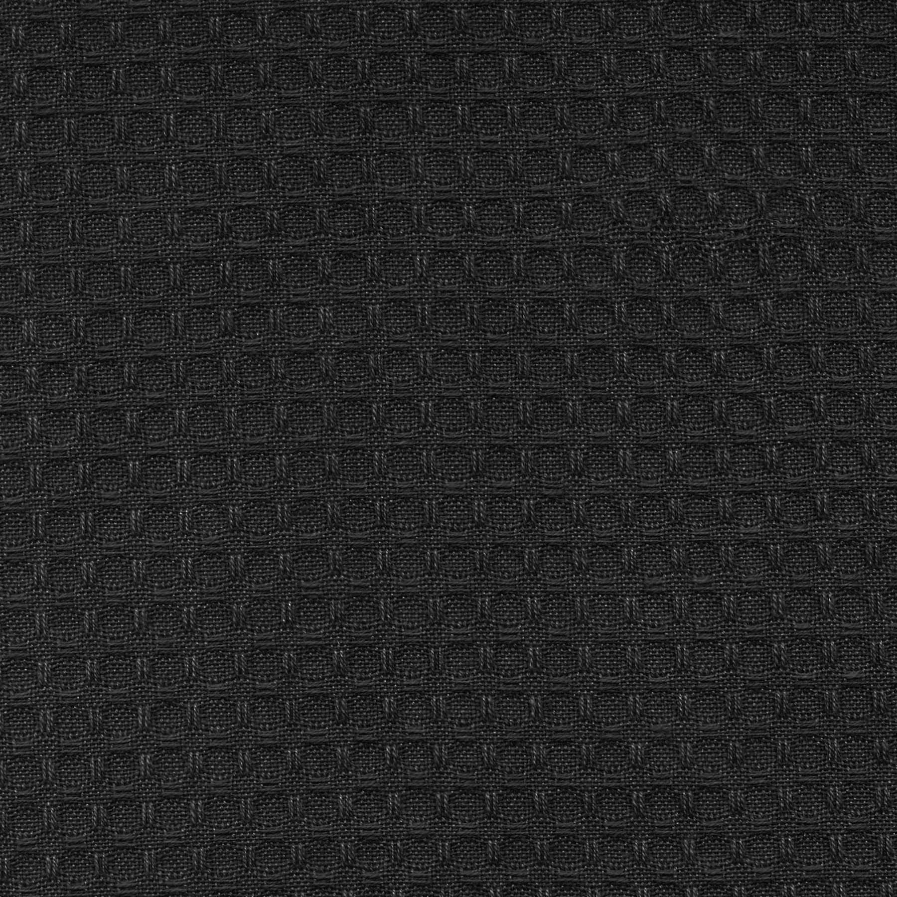 Tea Towel Waffle Weave Black