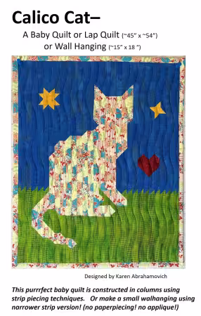 Calico Cat Quilt Pattern
