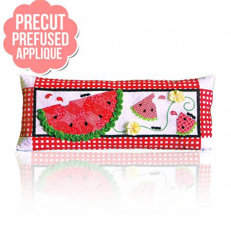 Slice of Summer Bench Pillows - June with pattern