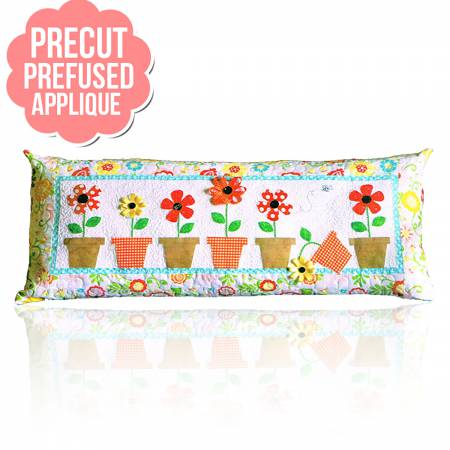 May Flowers Bench Pillows - May with pattern
