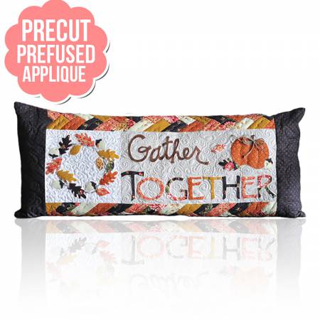 Gather Together Bench Pillows - November with pattern
