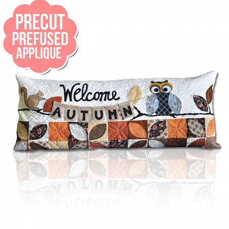 Welcome Autumn Bench Pillows - September with pattern