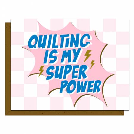 Super Power - Quilty Card