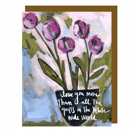Love You More - Greeting Card