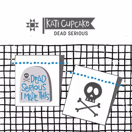 Dead Serious - Designer Woven Labels