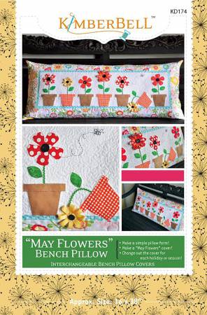 May Flowers Bench Pillow