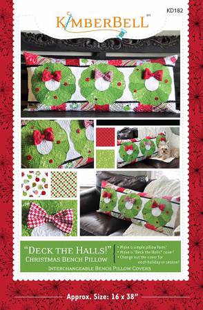 Deck the Halls Bench Pillow