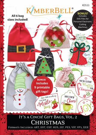 CD It's A Cinch - Gift Bags, Volume 2: Christmas
