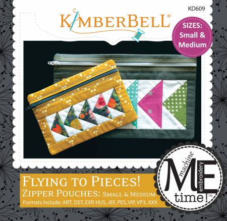 CD Flying to Pieces Zipper Pouch (Small & Medium Size)