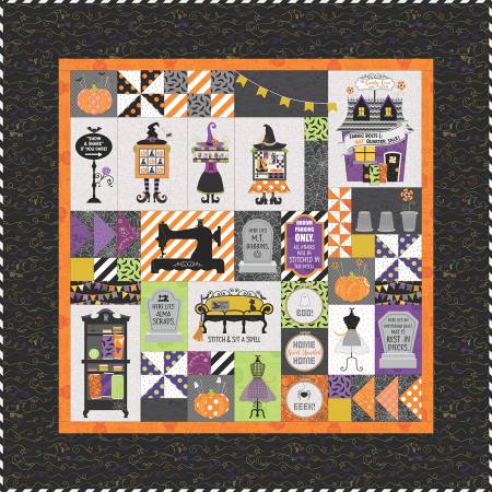 Candy Corn Quilt Shoppe Sewing Version