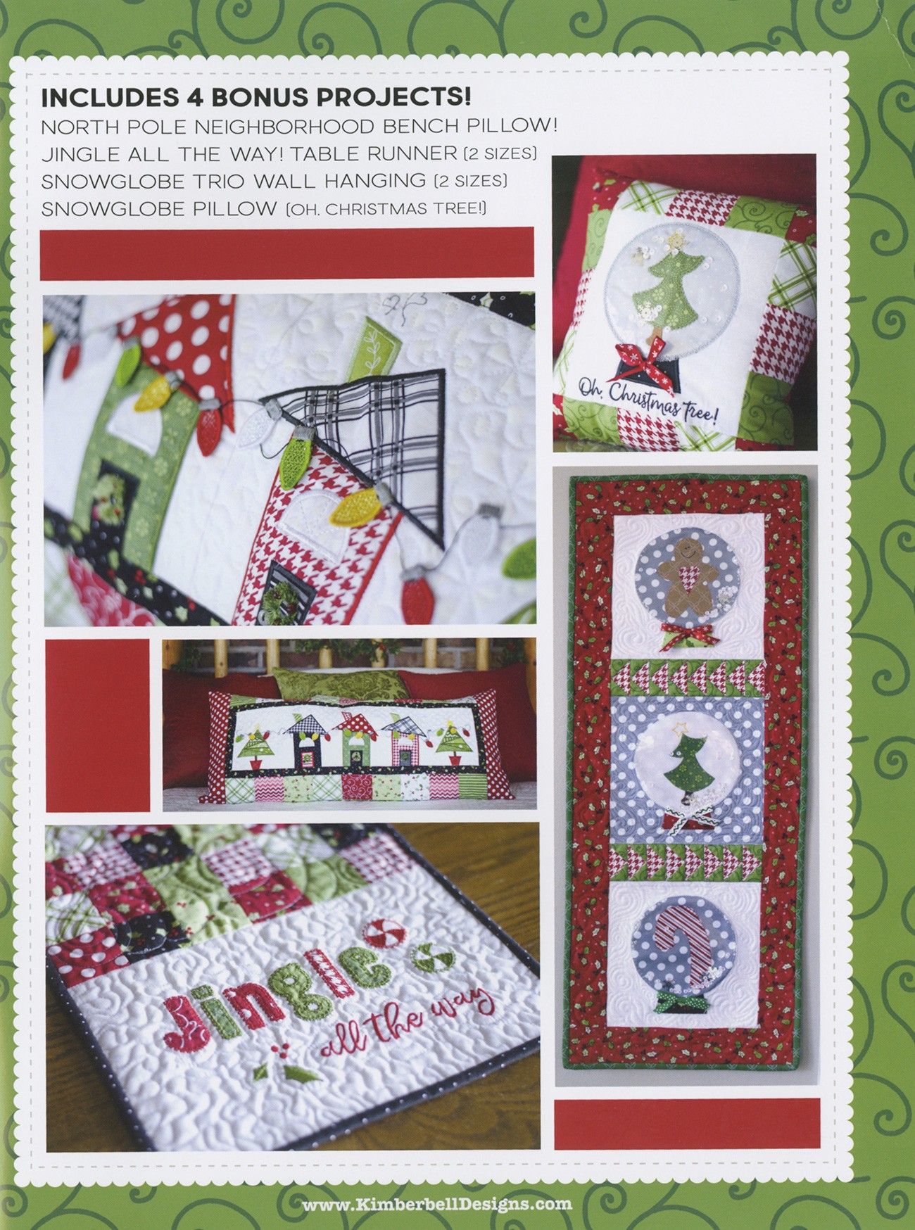Jingle All the Way! Machine Embroidery CD & Sewing Book By ...