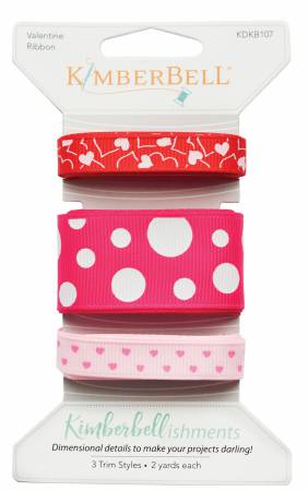Kimberbellishments Valentine Ribbon Set