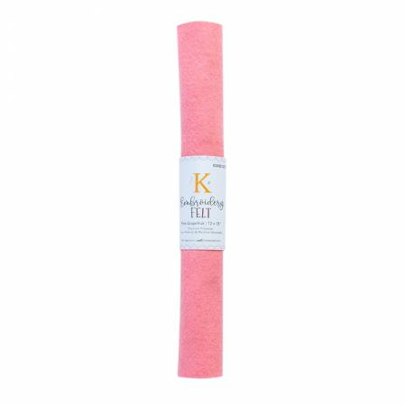 Embroidery Felt - Pink Grapefruit