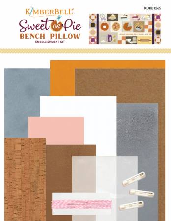 Sweet As Pie Bench Pillow Embellishment Kit