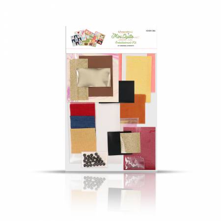 Mini Quilts Volume 1 Jan-Jun Embellishment Kit