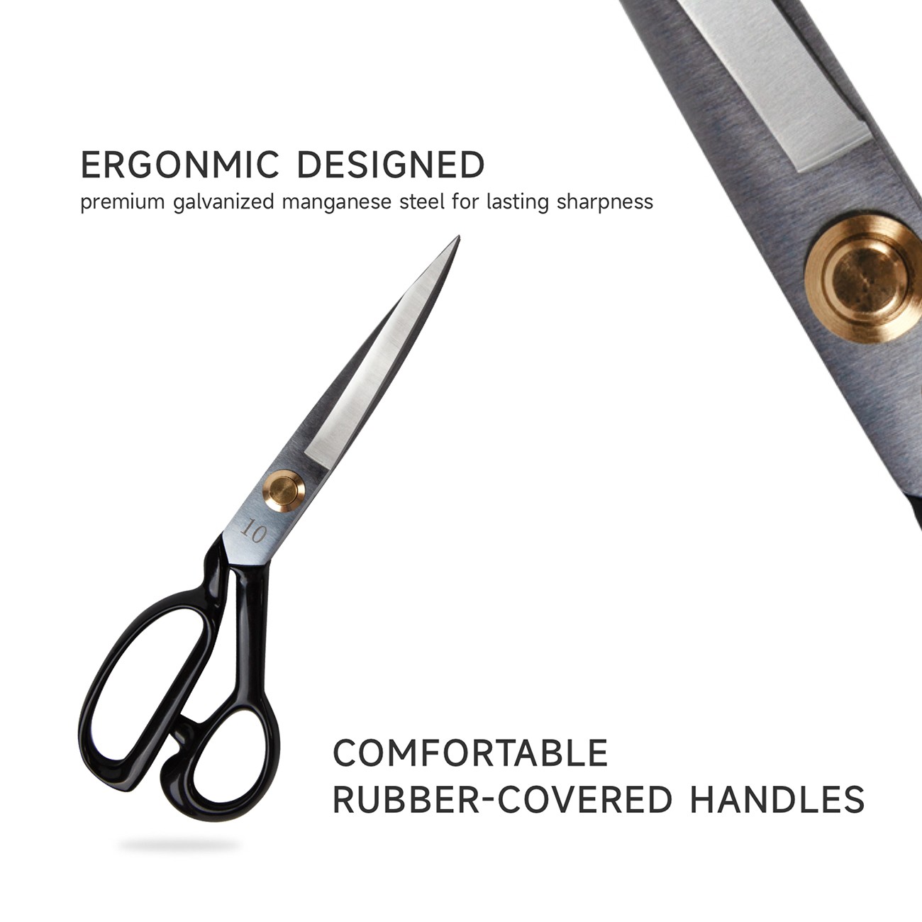 Heavy Duty Tailor Scissors 10in